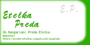 etelka preda business card